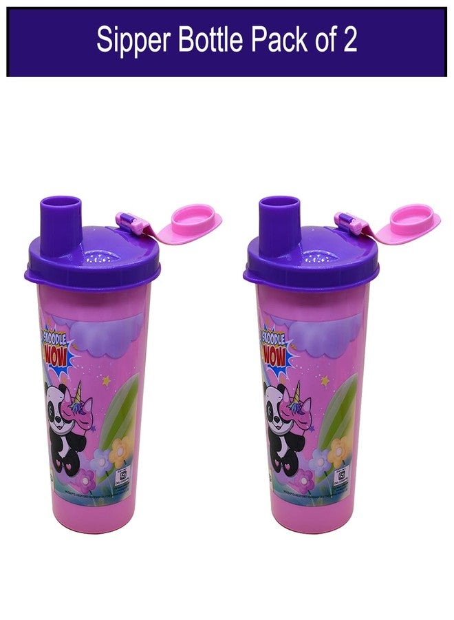 Saugat Traders Rakhi with Gift for Kids | Cartoon Rakhi Set of 2 | Pack of 2 Sipper Bottle with Clay Art Set | Rakshabandhan Gift for Brother Kids, Nephew, Niece, Girls, Boys Combo - Image 5